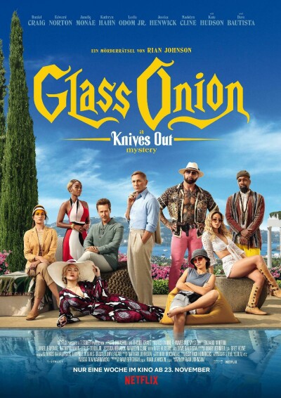 Filmplakat Glass Onion: A Knives Out Mystery