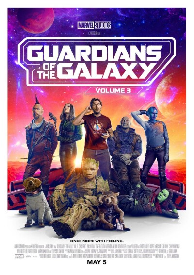 Filmplakat Guardians of the Galaxy Vol. 3 (OV)