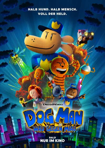 Filmplakat Dog Man: Wau gegen Miau