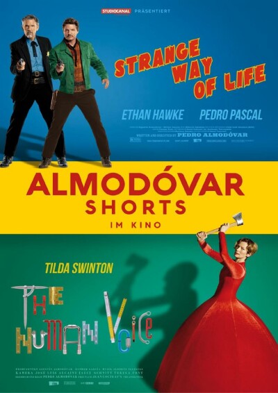 Filmplakat Almodovar Shorts: Strange Way Of Life & The Human Voice