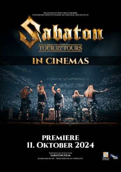 Filmplakat SABATON - The Tour To End All Tours