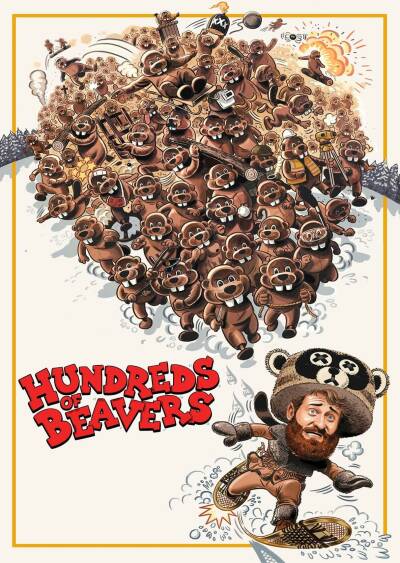 Filmplakat Hundreds of Beavers (OV)