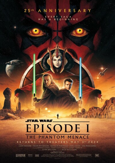 Filmplakat Star Wars - Episode I: The Phantom Menace (OV)