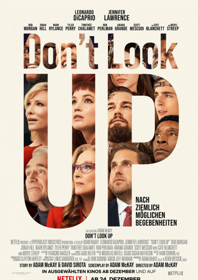 Filmplakat Don´t Look Up