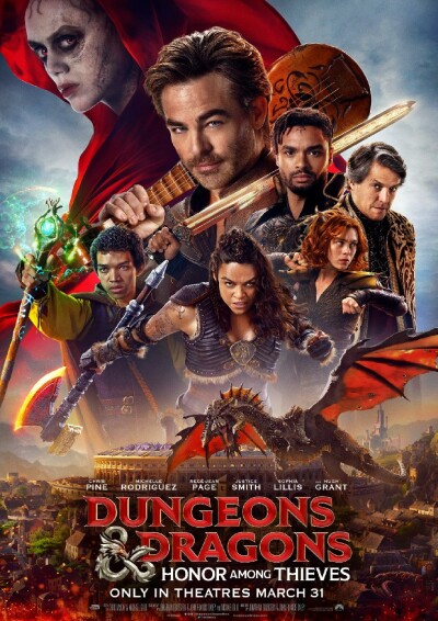 Filmplakat Dungeons & Dragons: Honor Among Thieves (OV)