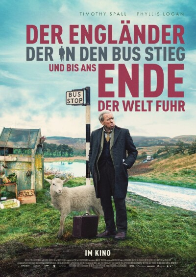 Filmplakat Der Engländer, der in den Bus stieg und bis ans Ende der Welt fuhr