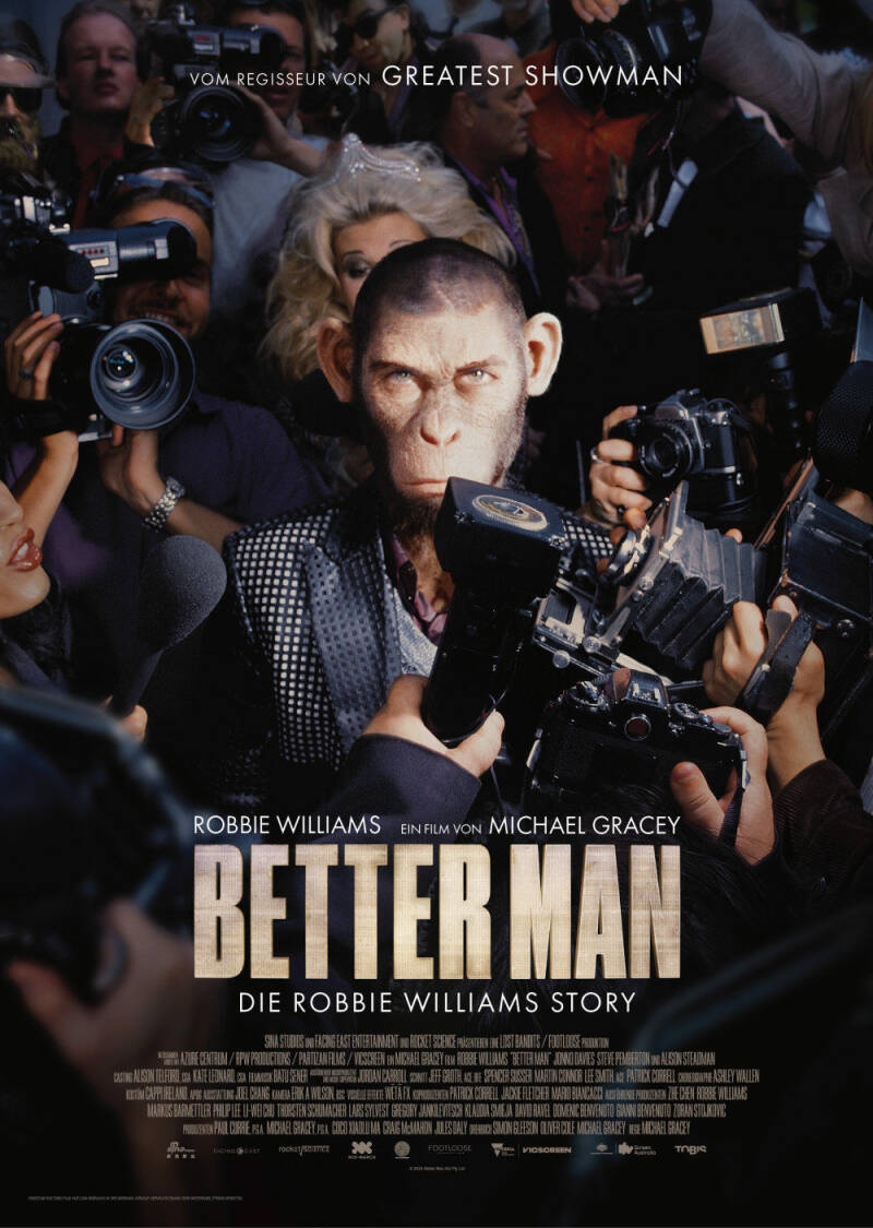 Szene aus Better Man - Die Robbie Williams Story
