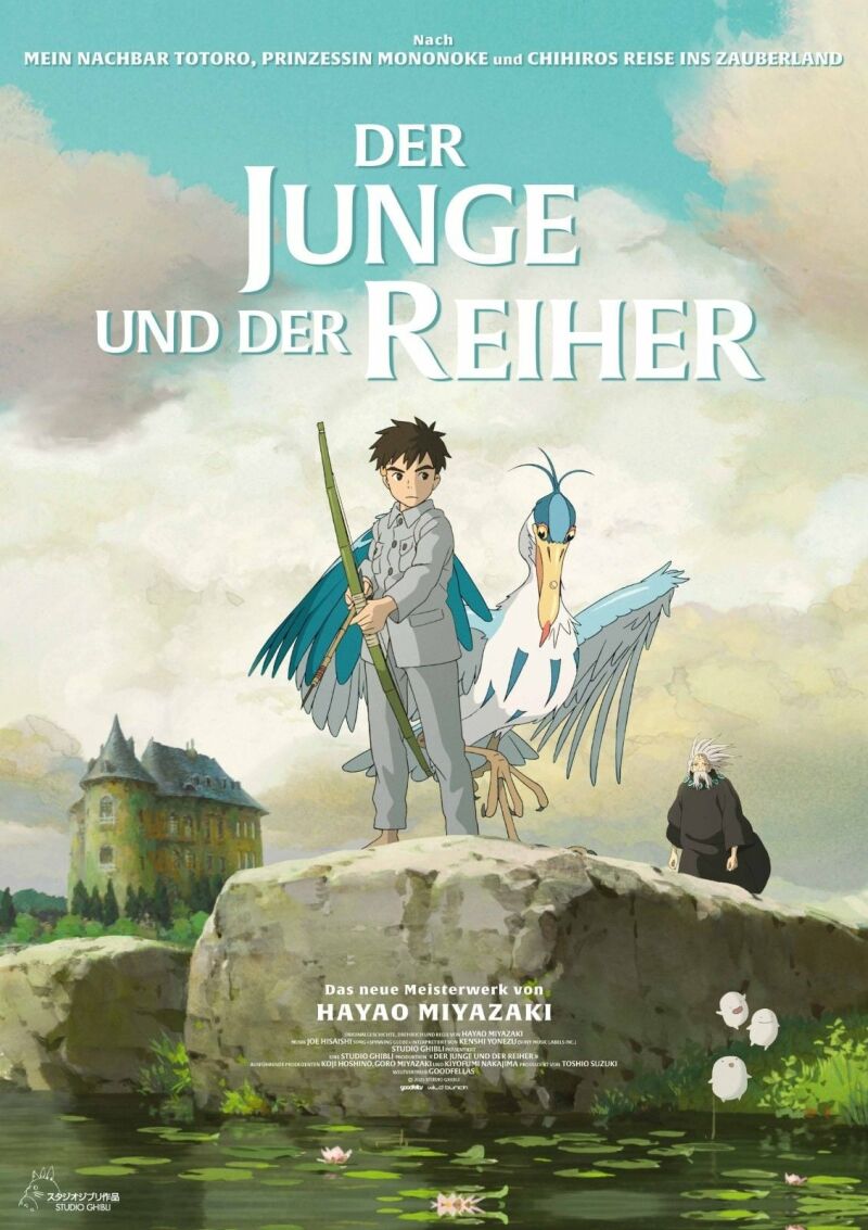 Szene aus Der Junge und der Reiher
