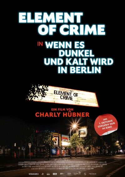 Szene aus Element of Crime in Wenn es dunkel und kalt wird in Berlin