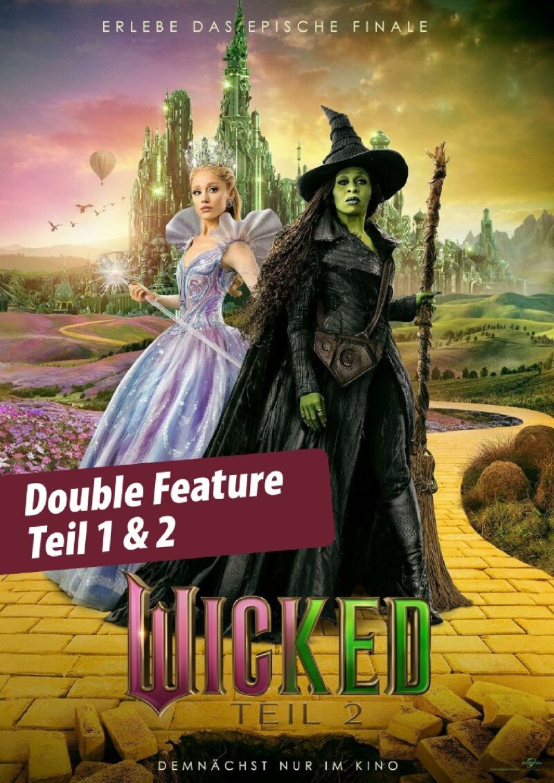 Szene aus Wicked Teil 1 und Teil 2 Double Feature