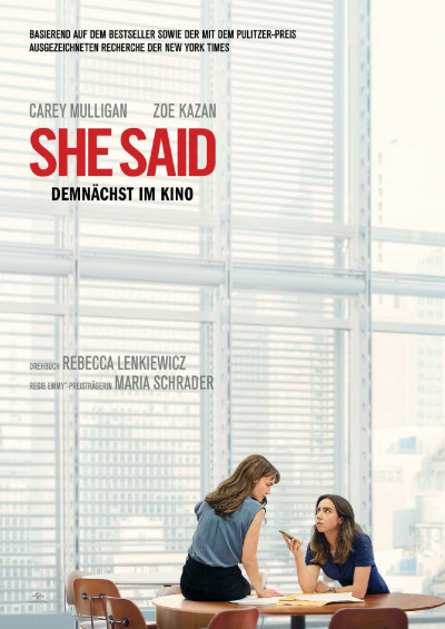 Szene aus She Said