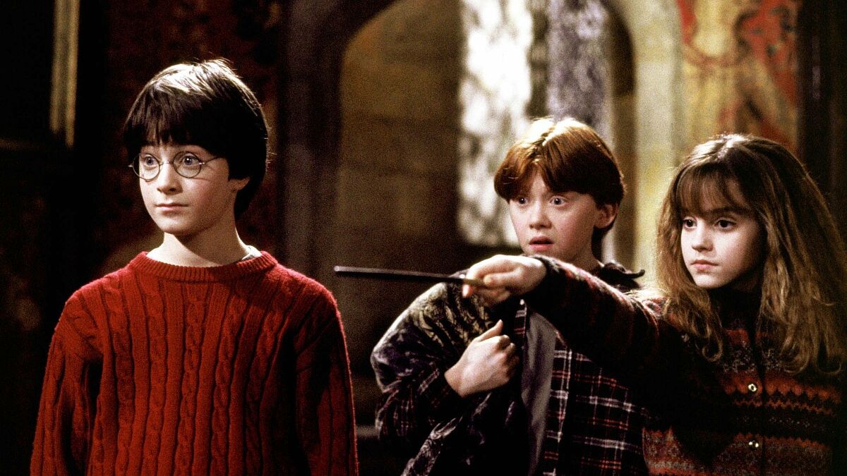 Szene aus Harry Potter und der Stein der Weisen - 25 Jahre